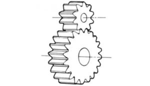 What common materials are suitable for making gears?