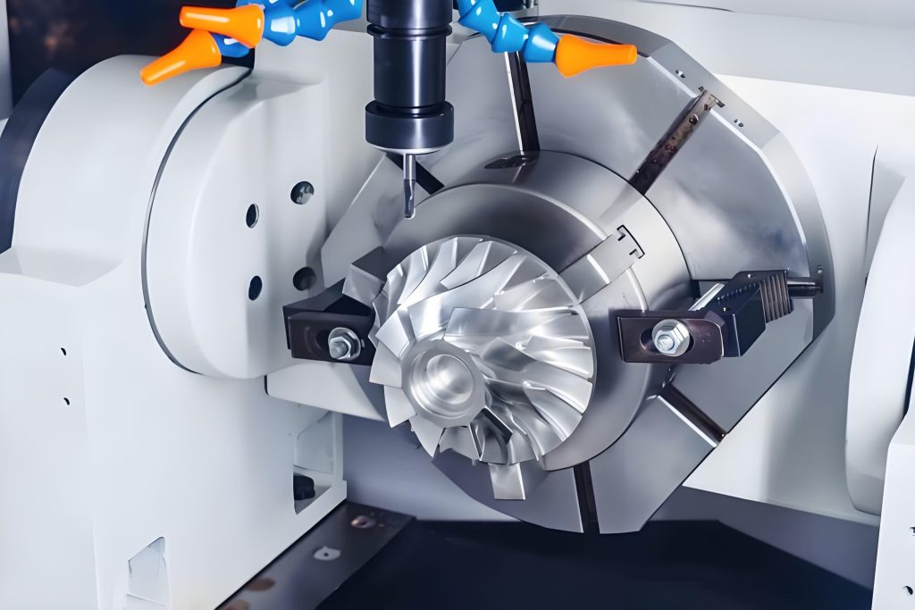 Four axis machining technology