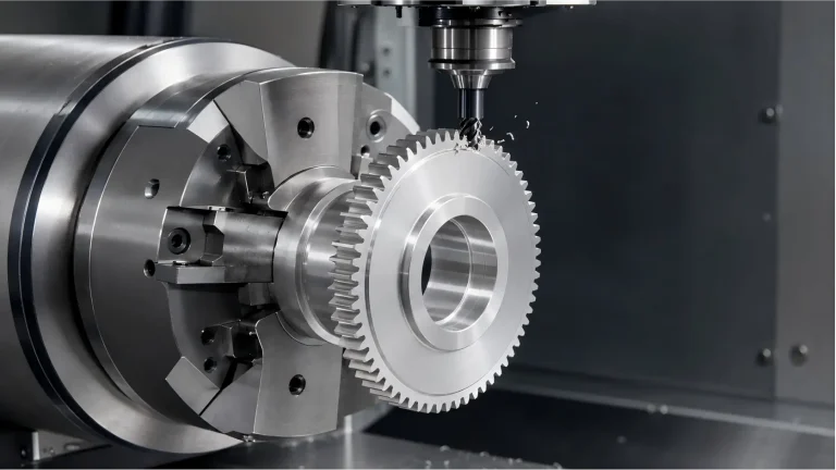 CNC Aluminum Camera Focusing Gear Machining Case Study