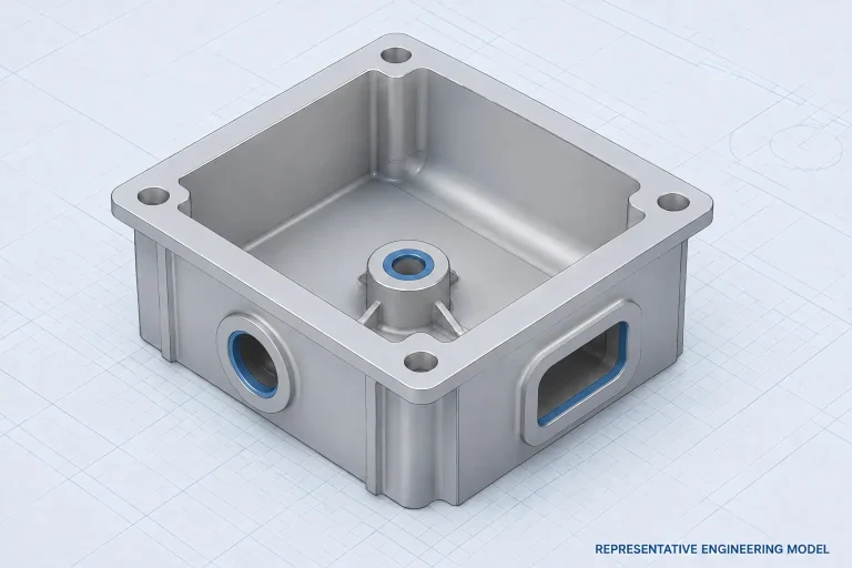 5-Axis CNC Machining of an Aluminum Housing