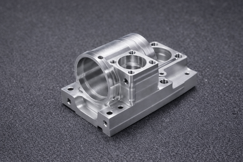 CNC machined 6061 aluminum part surface finish
