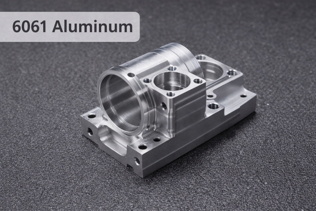 CNC machined 6061 aluminum part surface finish