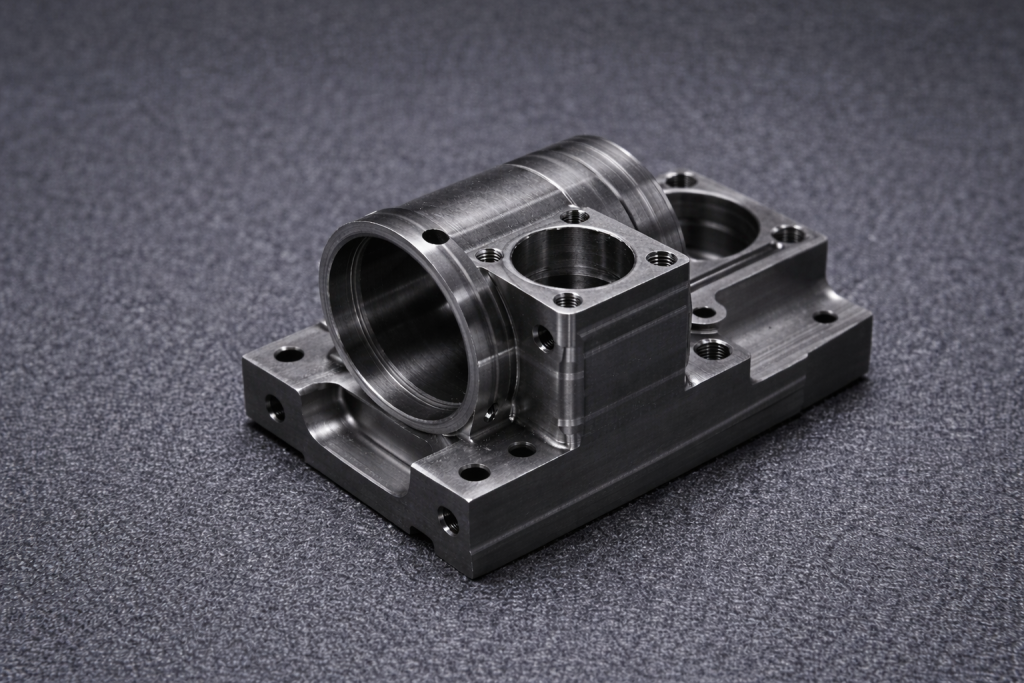 CNC machined 7075 aluminum high strength part