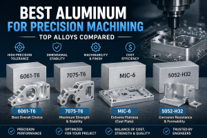 best aluminum for precision machining 6061 vs 7075 vs MIC-6 comparison