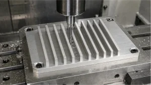 CNC 铝散热器加工案例研究
