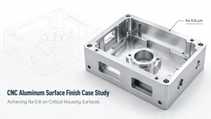 Surface Finish Guide for CNC Machined Aluminum | Achieve Ra 0.8
