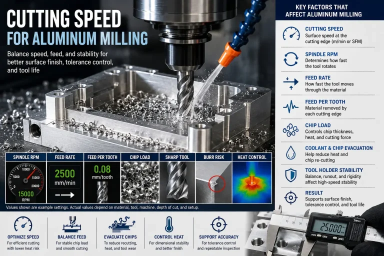 Cutting Speed for Aluminum Milling: Practical CNC Guide