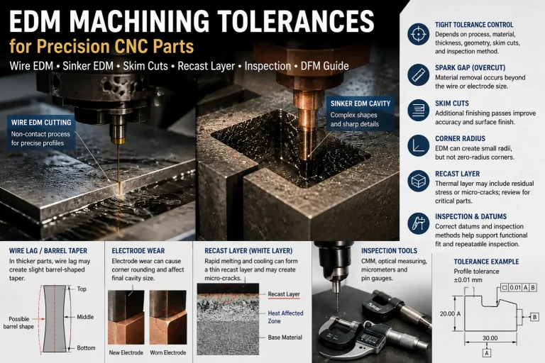EDM Machining Tolerances for Precision CNC Parts