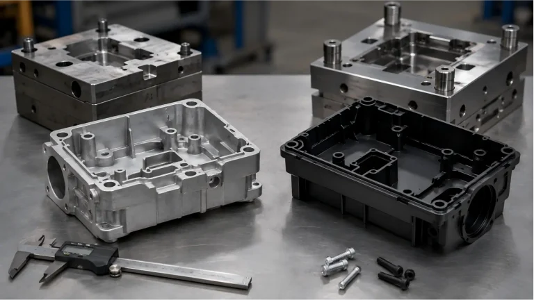 Die Casting vs Injection Molding: The Same CAD Model Needs Two Different Designs