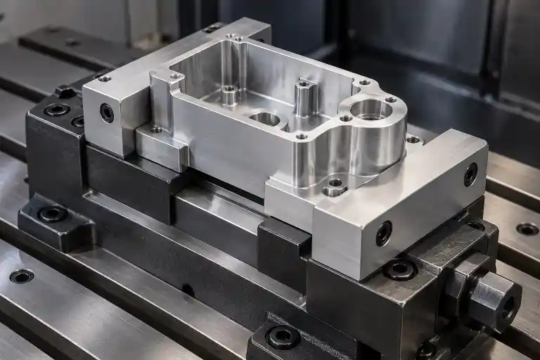 选择 CNC 加工夹具进行可重复设置