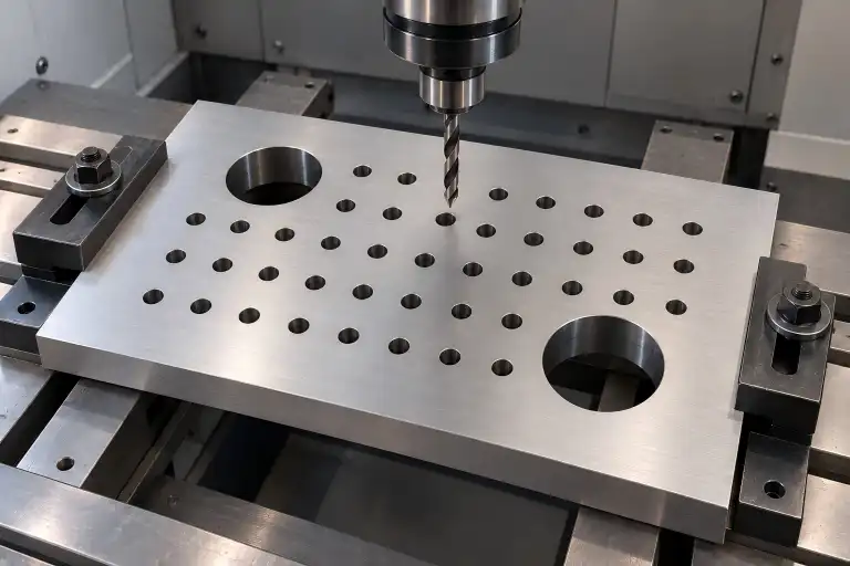 Drilling vs Milling for CNC Hole Patterns